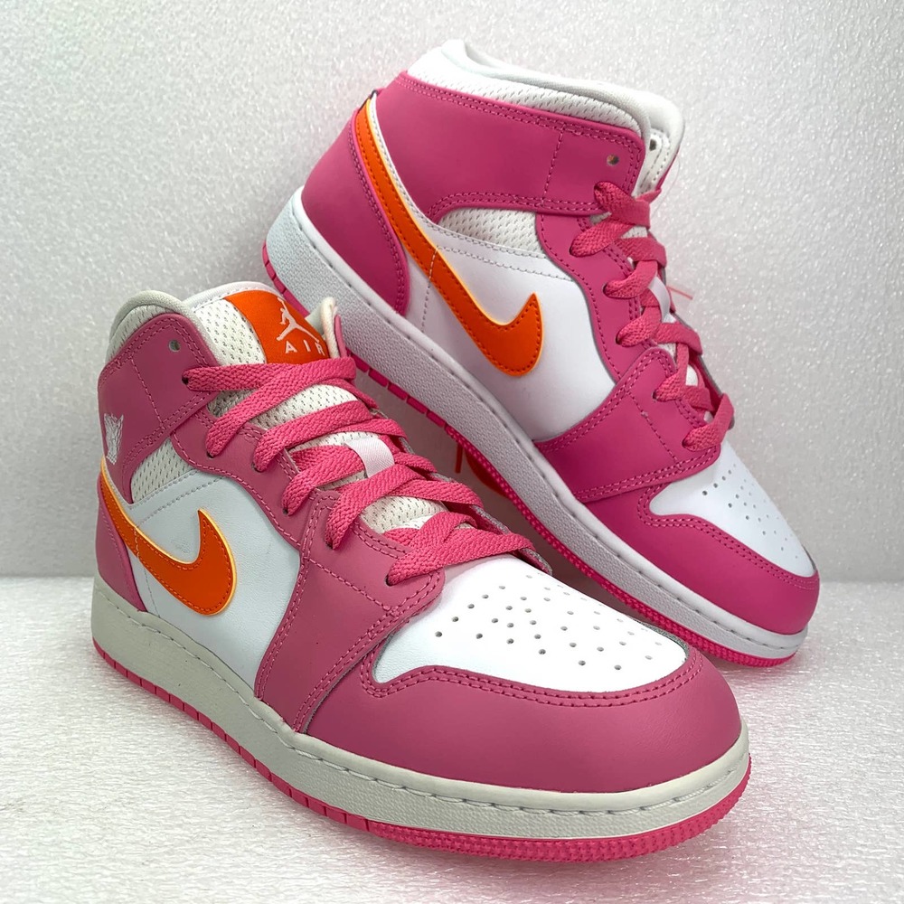 Nike Air Jordan 1 Mid DX3240 681 Sneaker Shoes - Big Kid 7Y